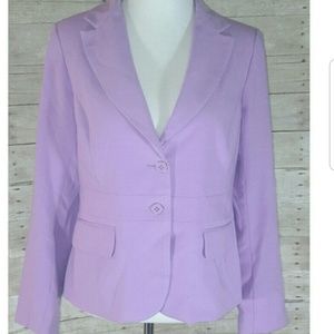 Lavender two button blazer